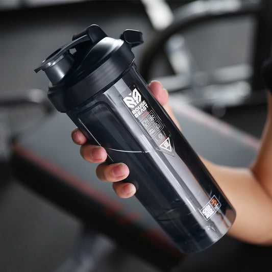 Fitness Water Bottle Protein Shaker Cup