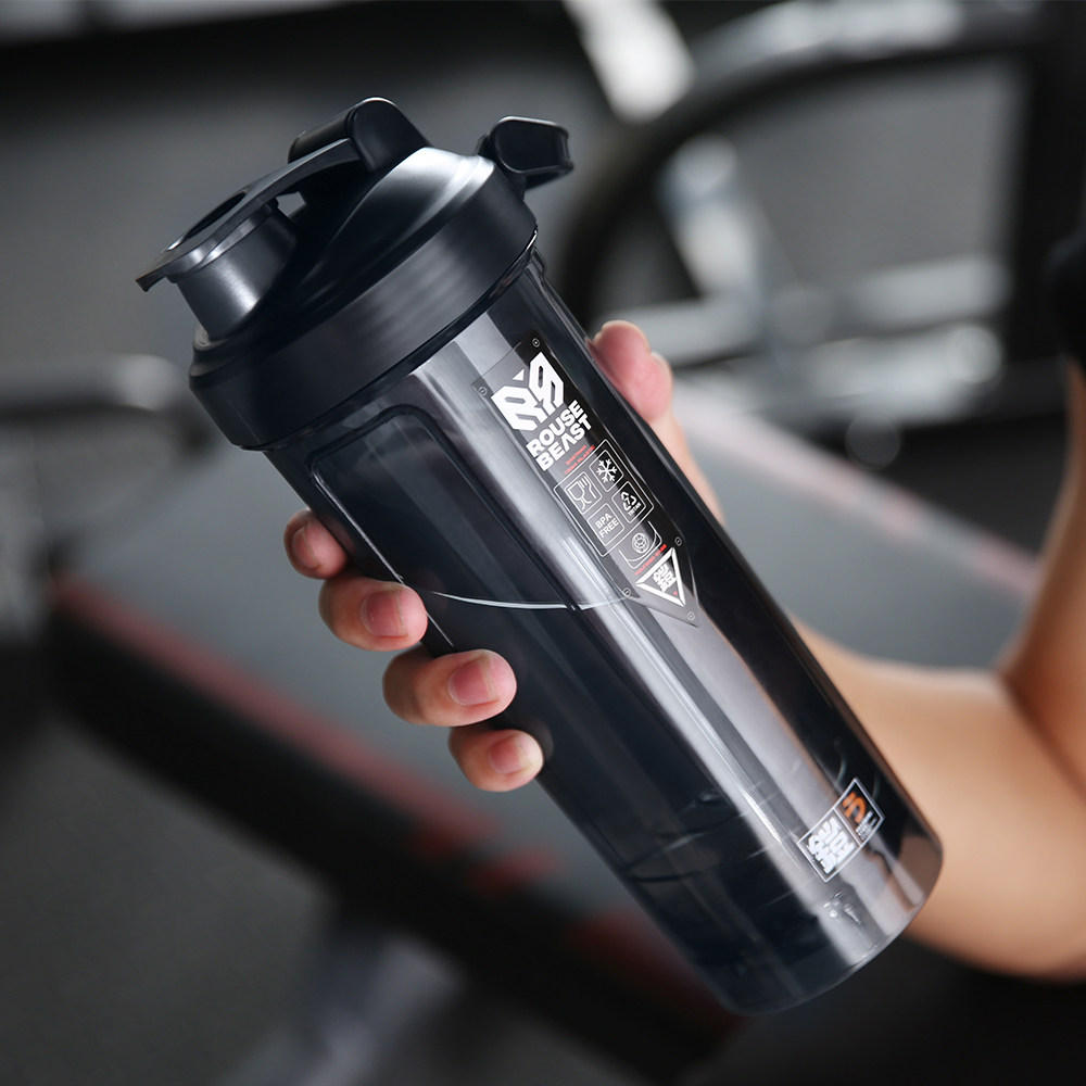 Fitness Water Bottle Protein Shaker Cup