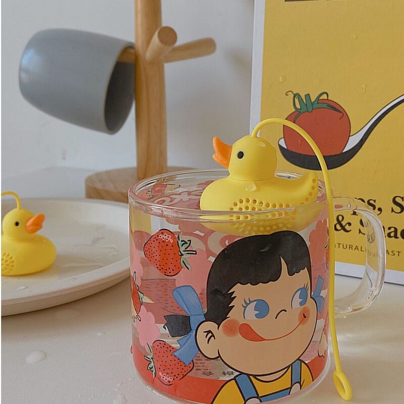 Tea Flower Tea Filter Duck Silicone Tea Infuser