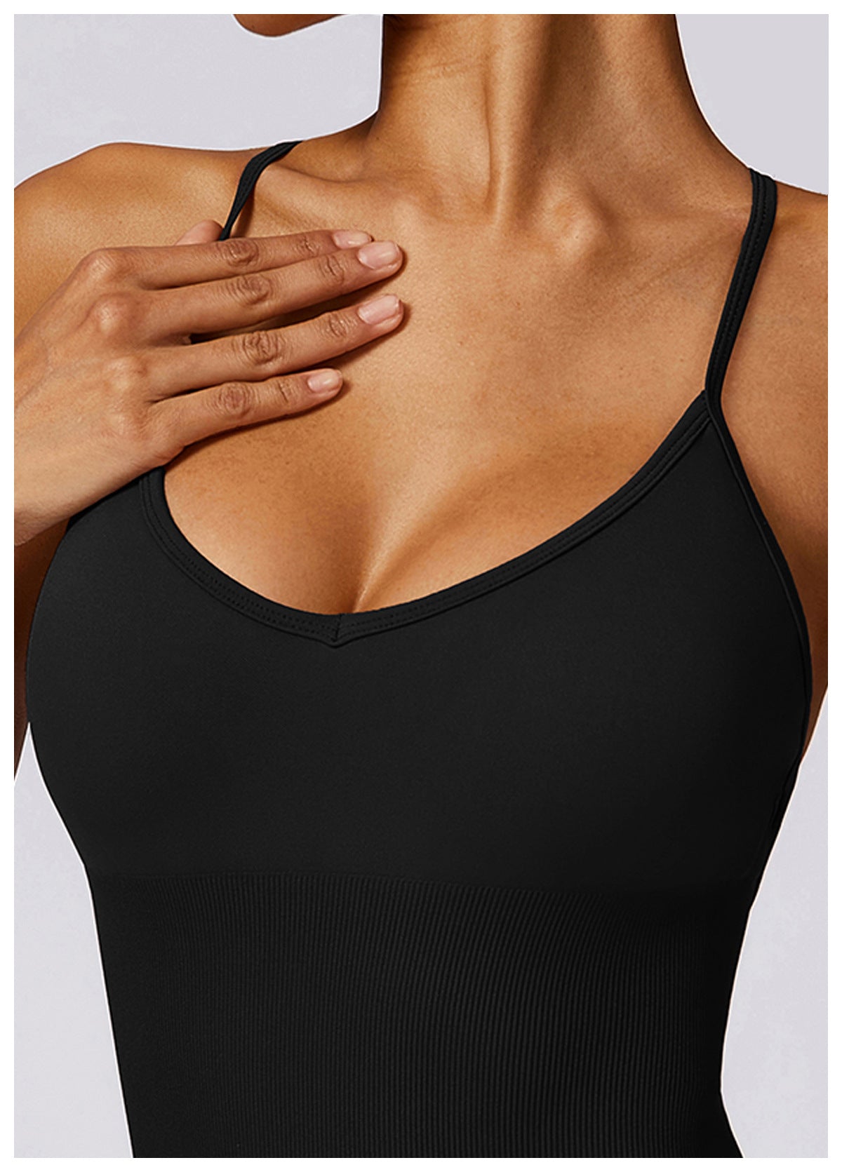 Women's Fashion Casual Hollow-out Beauty Back Seamless Yoga Jumpsuit