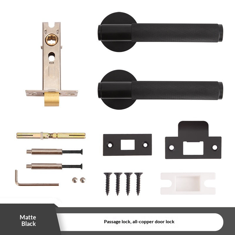 Keyless Door Handle For Home Bathrooms