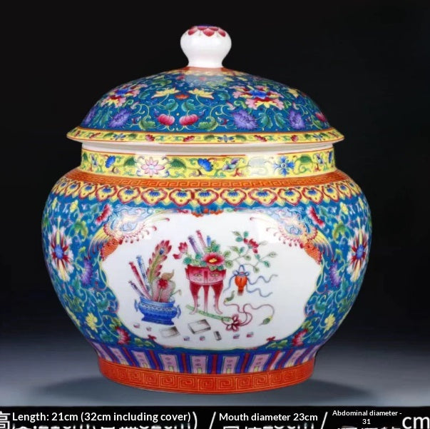 Ceramic Large Tea Can For Household Use