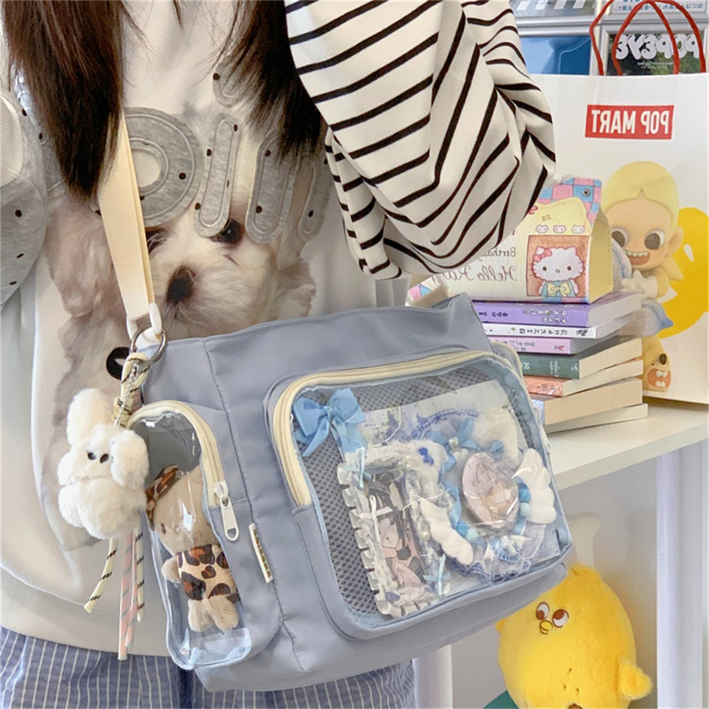 High-fashion Preppy-style Crossbody Bag For Women