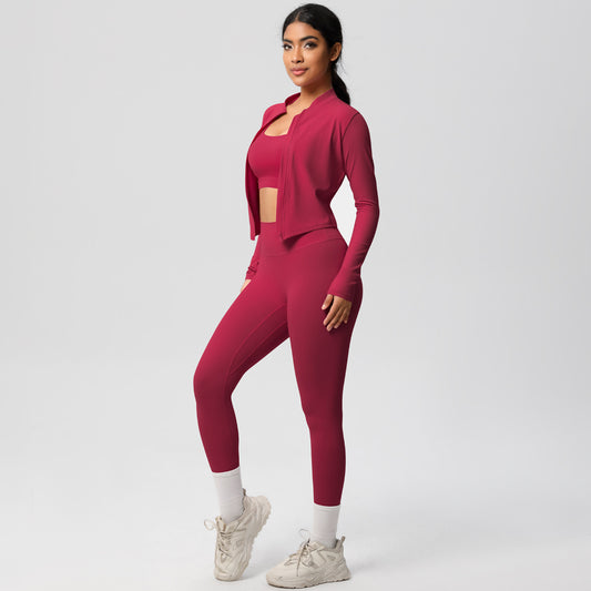 Tight Yoga Vest Jacket Beauty Back Exercise Bra Outdoor Yoga Clothes