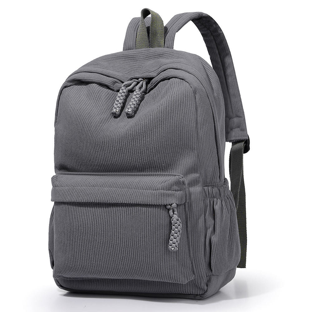 Casual Versatile Large-capacity Korean-style Schoolbag For Travel