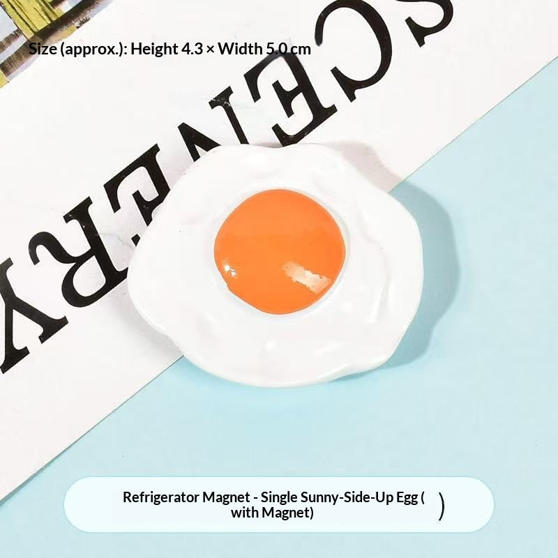 3D Food Toy Decorative Creative Magnetic Stickers