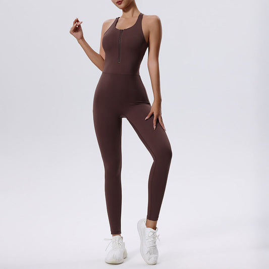 Yoga Bodysuit Women's Bra Nude Feel