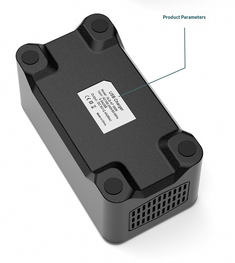 Multi-port 50W Charger With Cooling Fan
