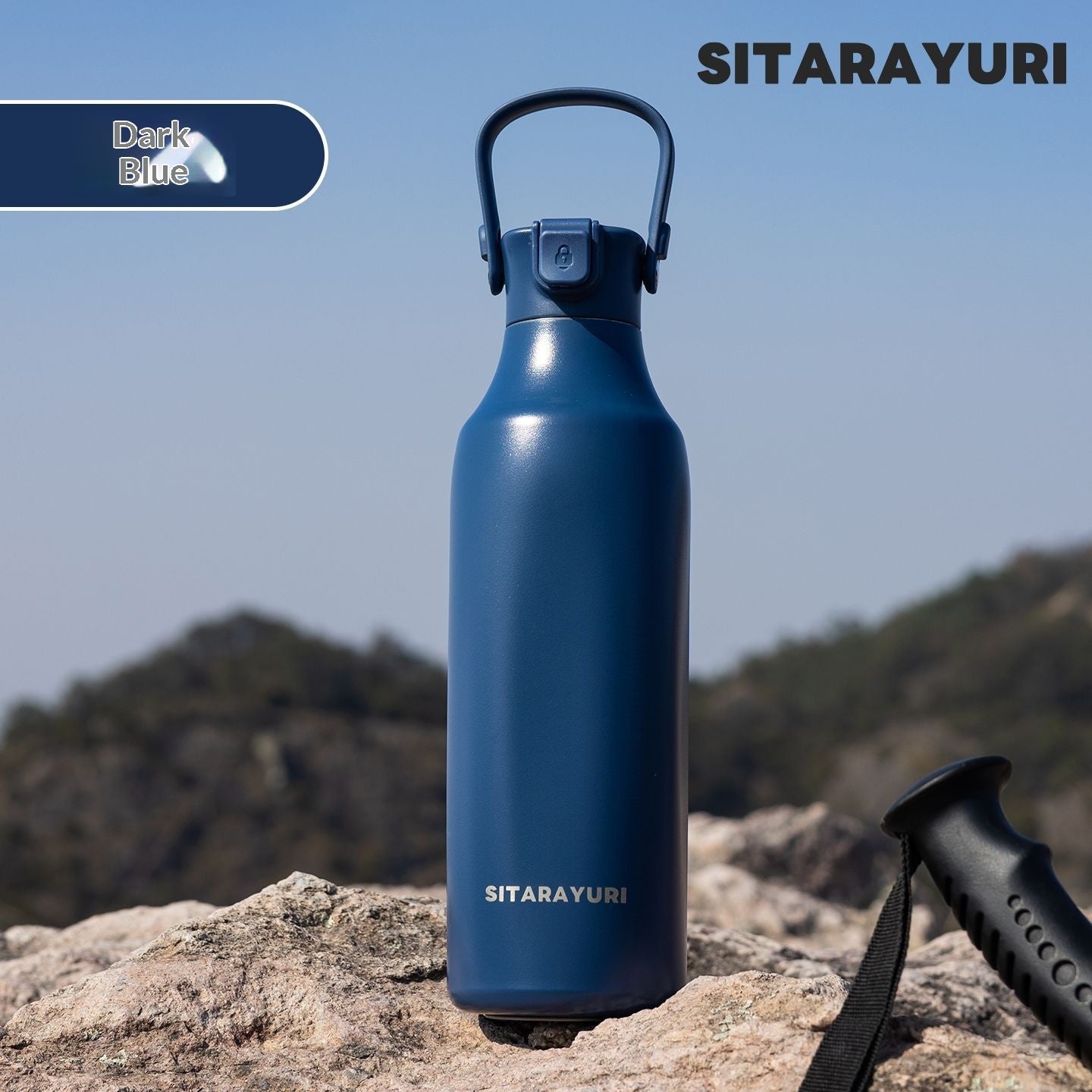 Outdoor Portable Straw Cup With A Stylish Handle