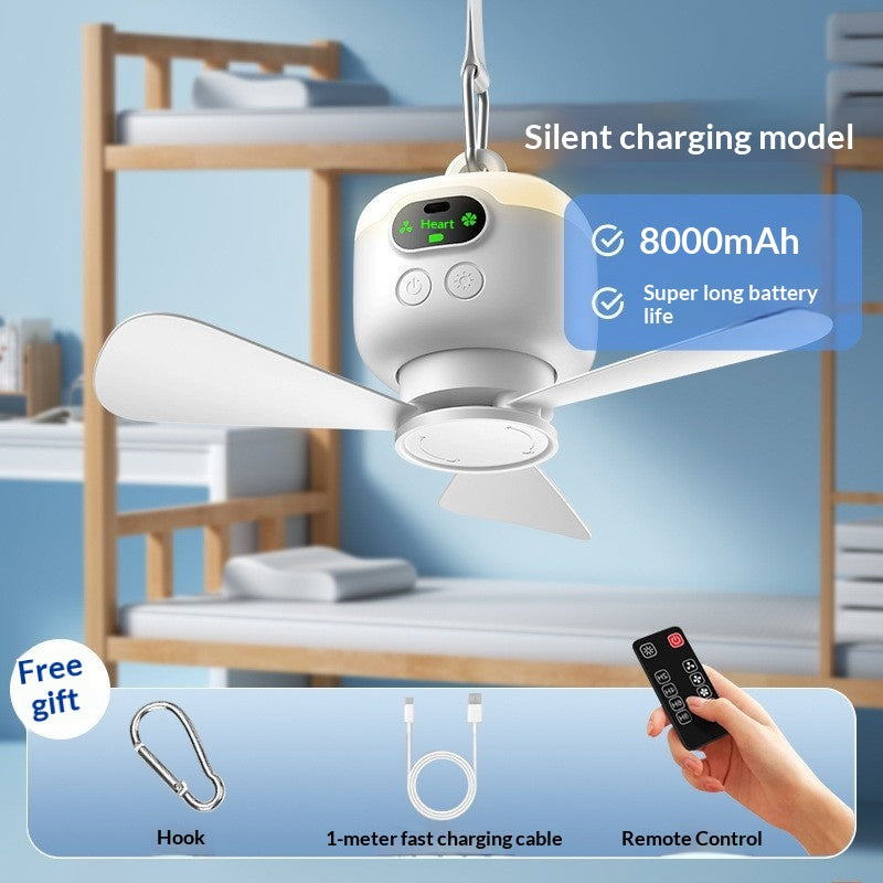 Wireless Small Ceiling Fan With USB Charging