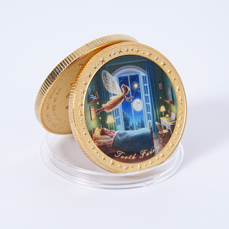 Tooth Fairy Tooth-Exchange Gift Commemorative Coin