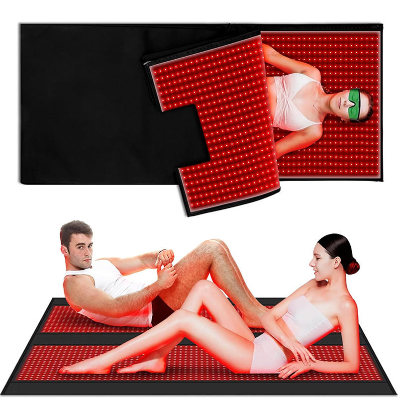 Household Massage Device With 2820 LED Beads Sleep Bag Shoulder And Back Heating Infrared Phototherapy Blanket