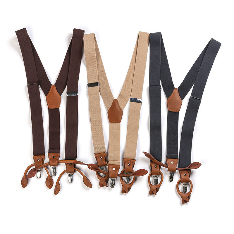 Suspender Pants Accessories Detachable Adjustable Sling
