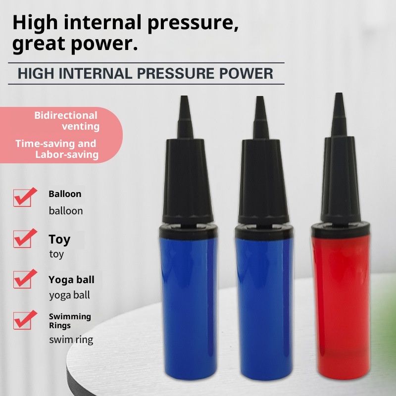 Two-way Portable Inflatable Yoga Ball Plastic