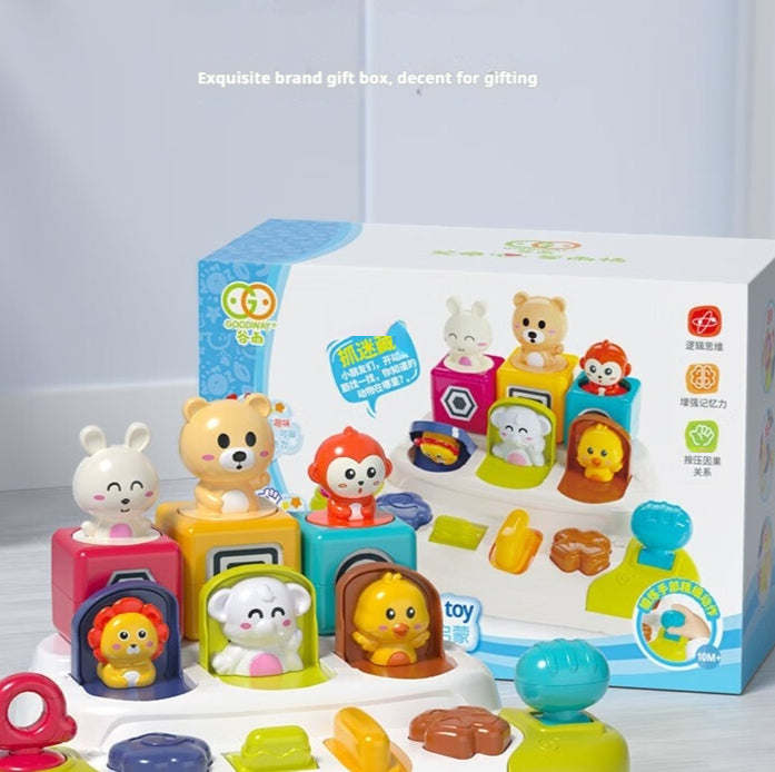 New Peek-a-Boo Box Childrens Gift Baby Toy