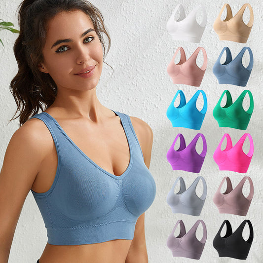Push-up Back-beautifying Yoga Tank Top In Plus Sizes
