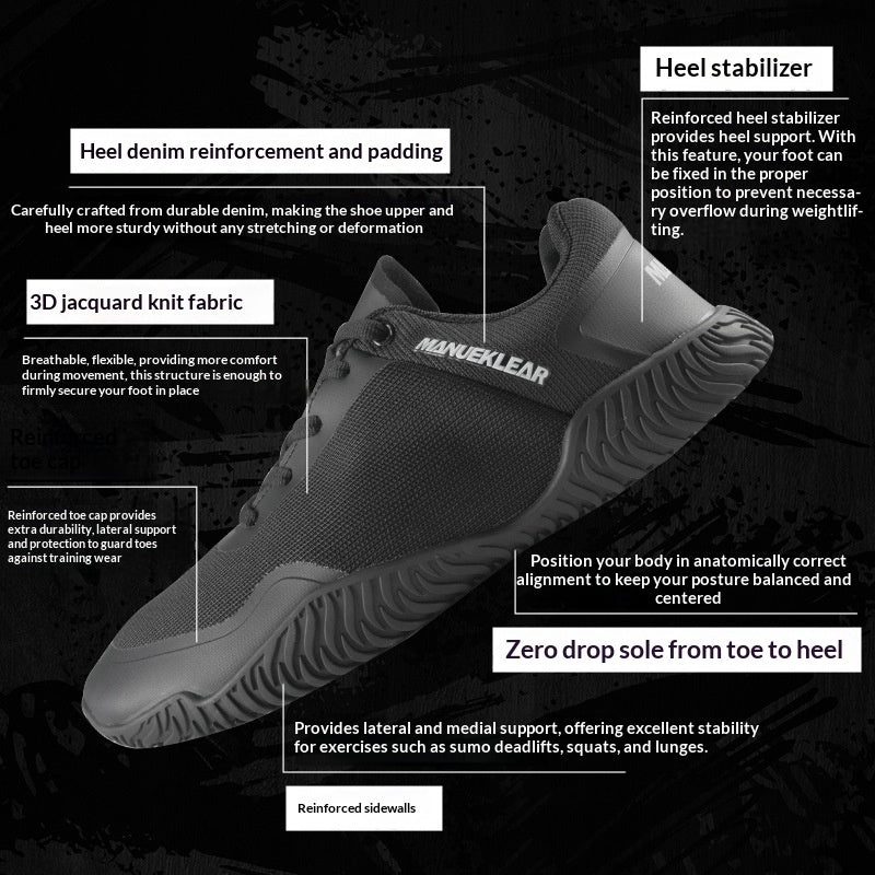 Deadlift Squat Indoor Fitness Training Shoes