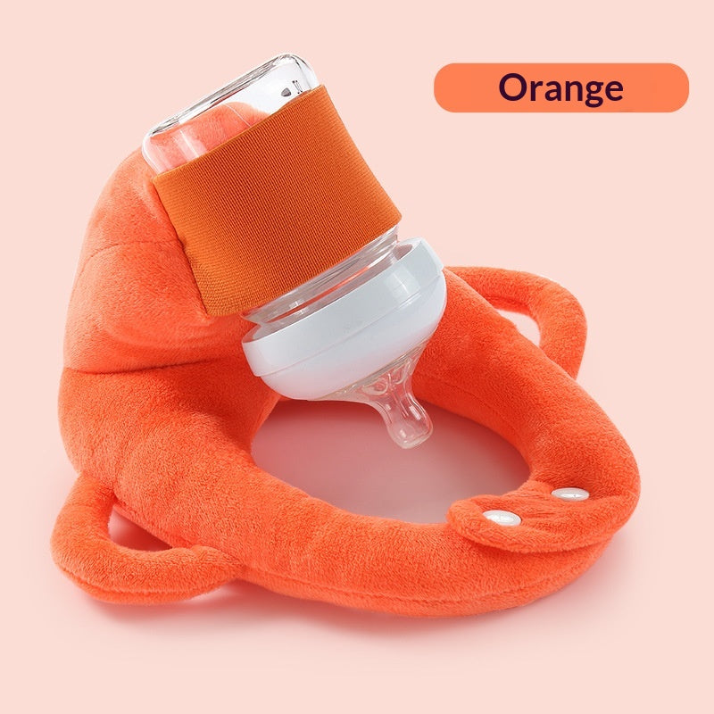 Babys Lying-down Feeding Bottle Holder And Multi-functional Pillow For Infants