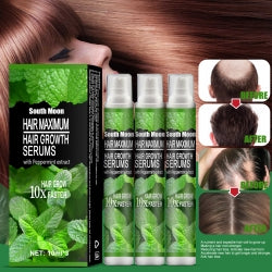 South Moon Hair Growth Serums, Hair Anti-Drop Liquid Hairline Thick Hair Herbal Essential Oil