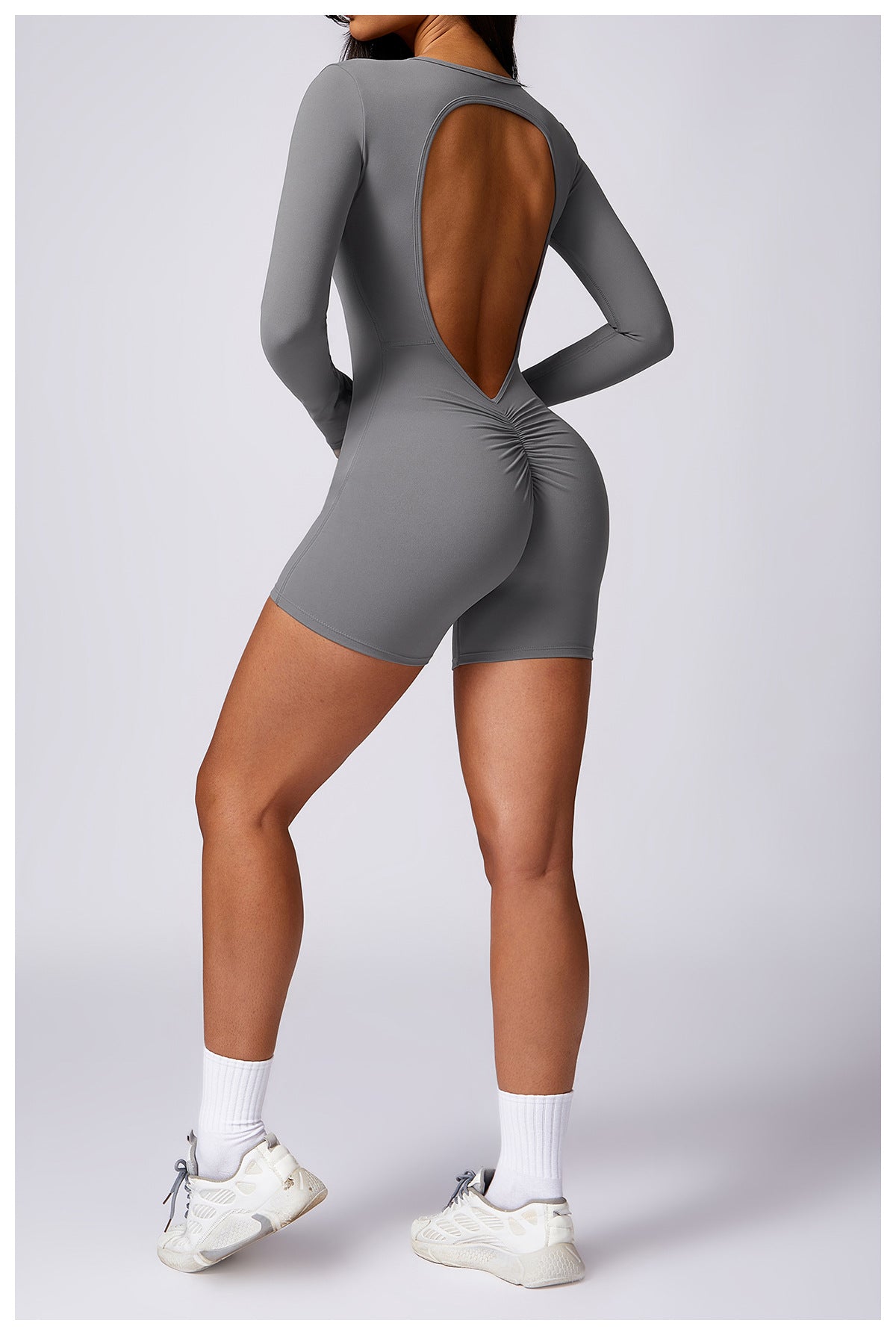 Women's Quick-dry Hip Raise Beauty Back Jumpsuit