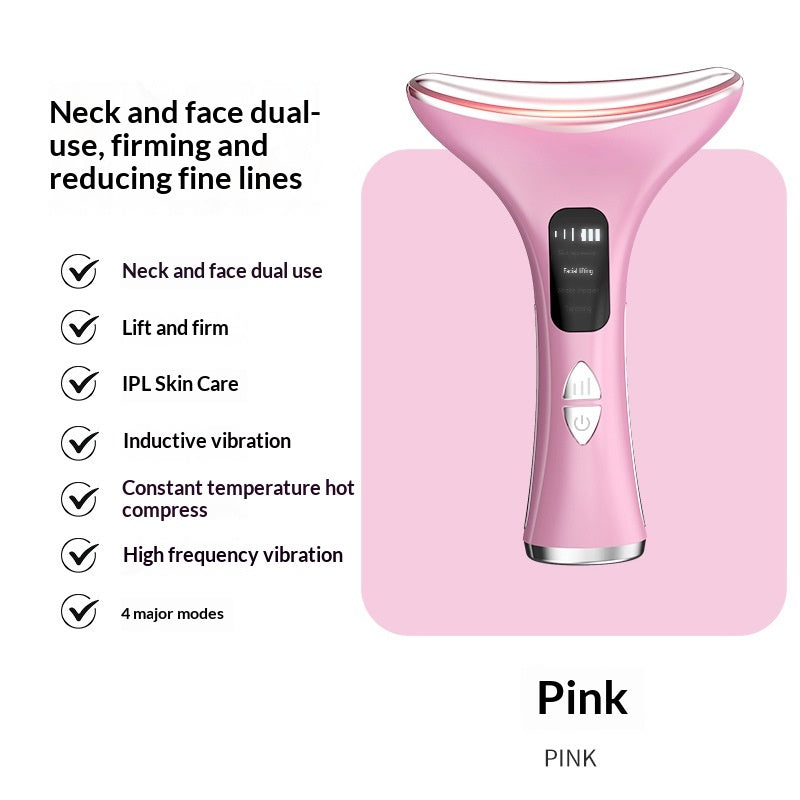 Smart Color Changing Light Neck Firming Device Designed For Lifting And Tightening