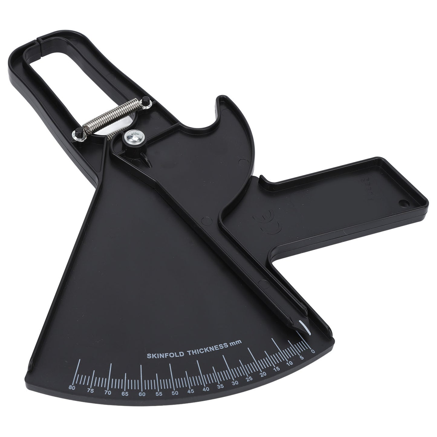 Body Fat Caliper Professional Double Spring Body Measurement Tape For Measurement Black ZFC06