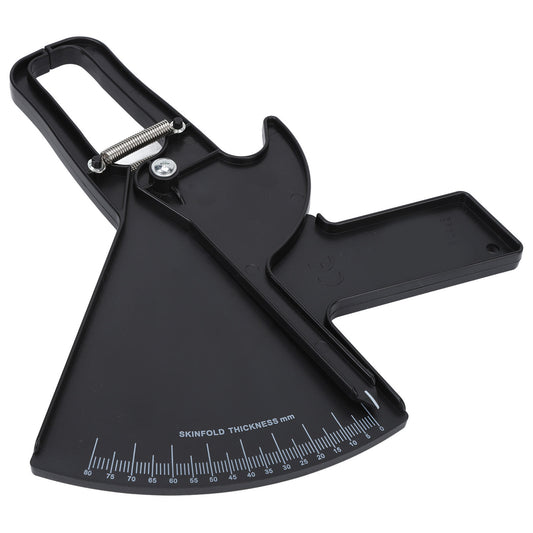 Body Fat Caliper Professional Double Spring Body Measurement Tape For Measurement Black ZFC06