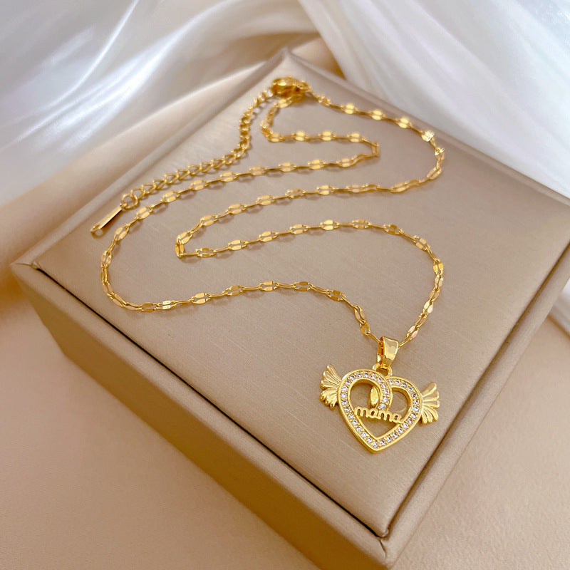 Angel Of Love Light-Luxury Fashion Necklace For Women