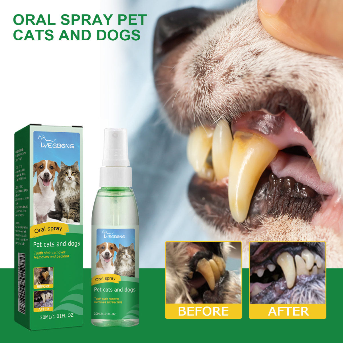 Pet Teeth Cleaning Spray