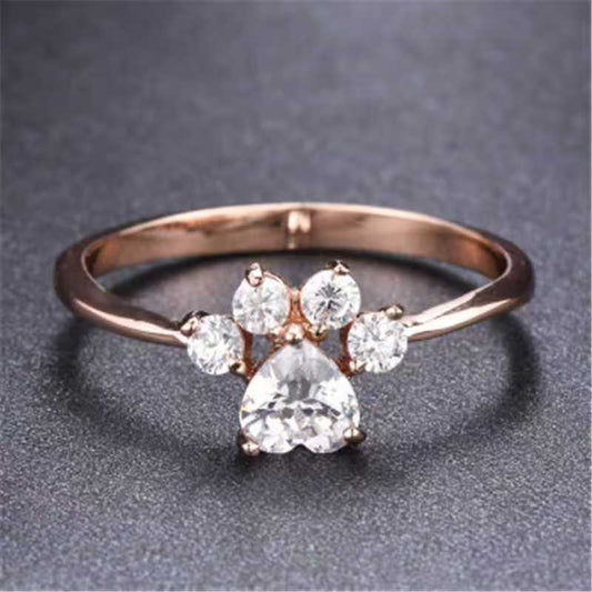 Korean-style Creative Hand Jewelry Rose Gold Ring