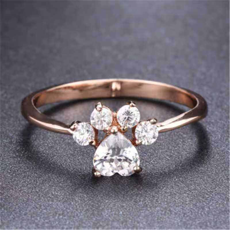 Korean-style Creative Hand Jewelry Rose Gold Ring
