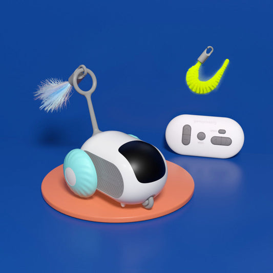 Best-selling Pet Gravity Running Car, Smart Car Toy, Cat Toy Stick, Feather Toy, Autonomous Driving Mode