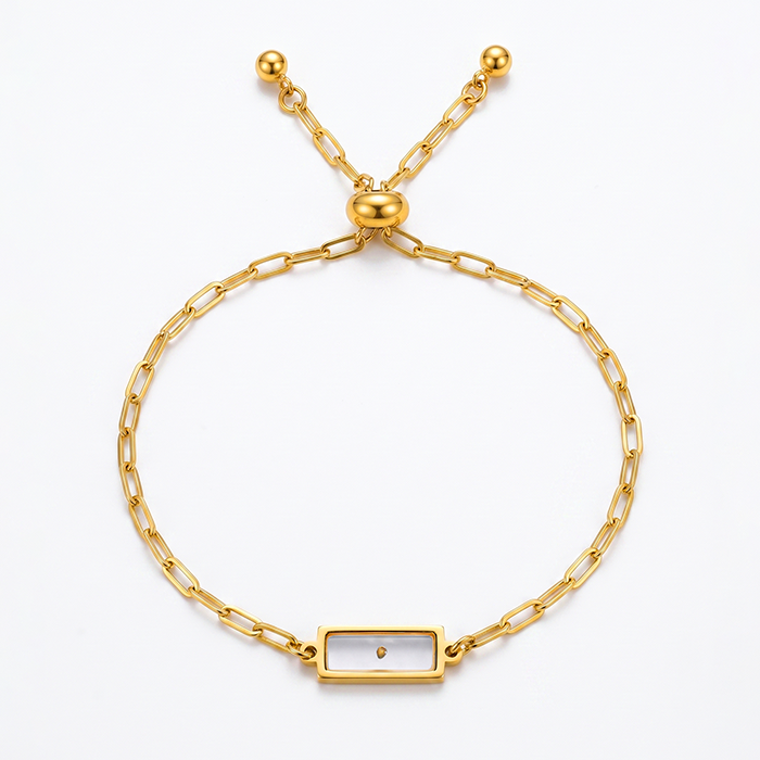 Real Mustard Seed Faith Bracelet For Women, 18K Gold Plated Stainless Steel Paperclip Chain, Adjustable Religious Christian Gift With Scripture Card