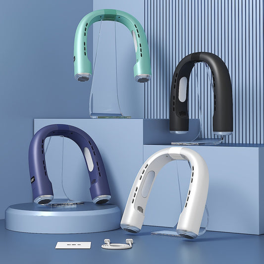 Neck-hanging Fan Portable Personal Cooling Device Compact Size