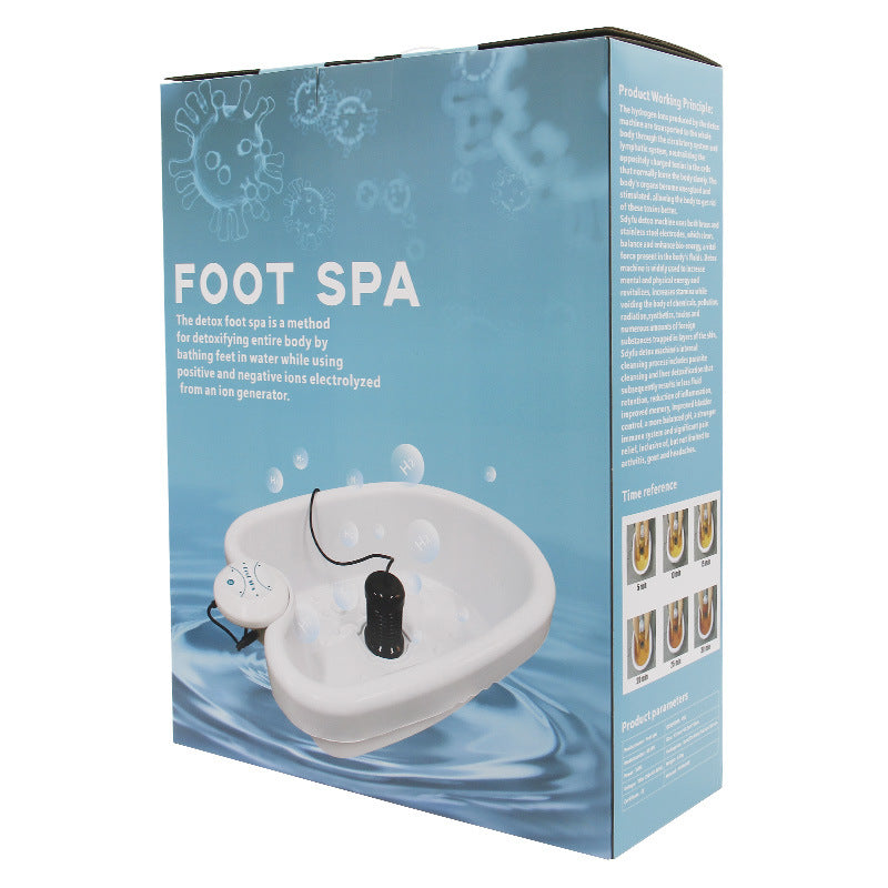 Foot Bath Tub Ionic Foot Soaking Machine Mini Ionic Foot Spa Device