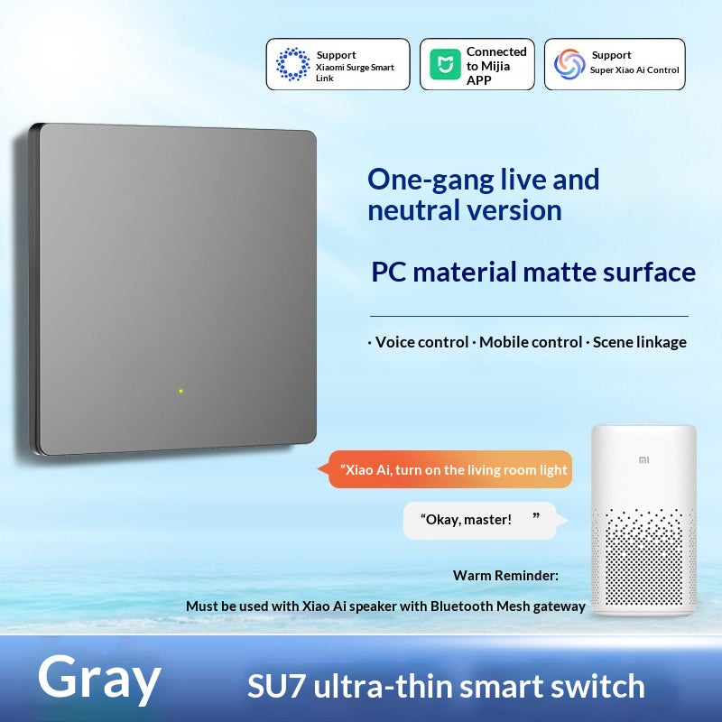 Hotel And Home Smart Switch With Voice Control