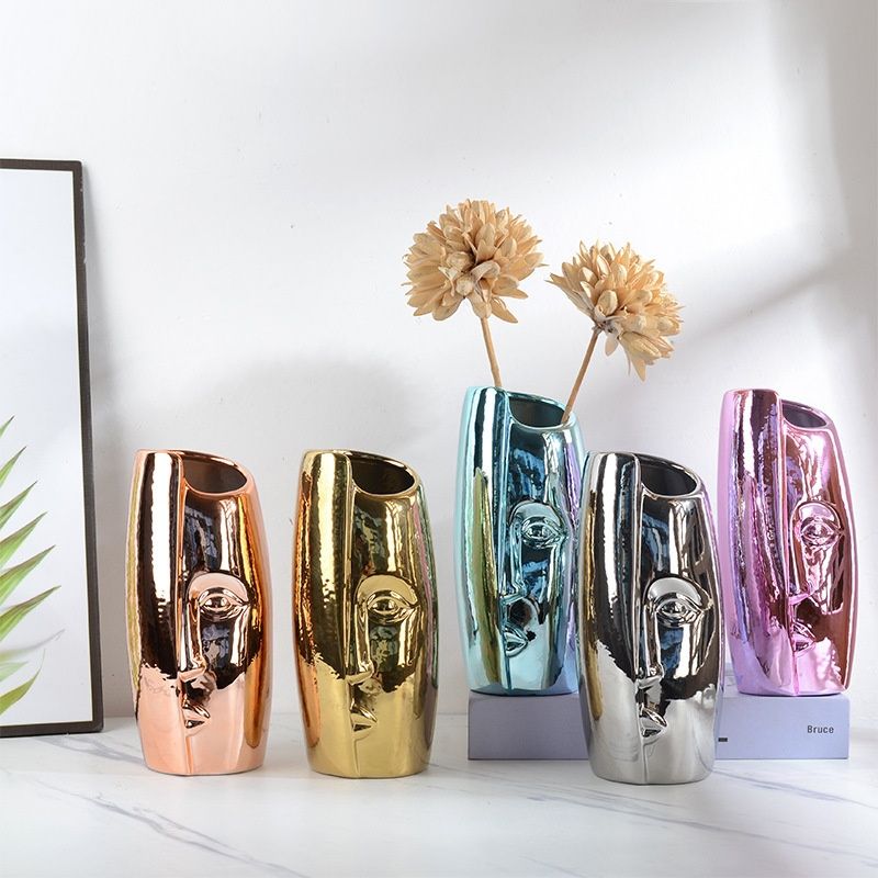 Ceramic Dried-flower Vase, Home And Guesthouse Living Room Decoration