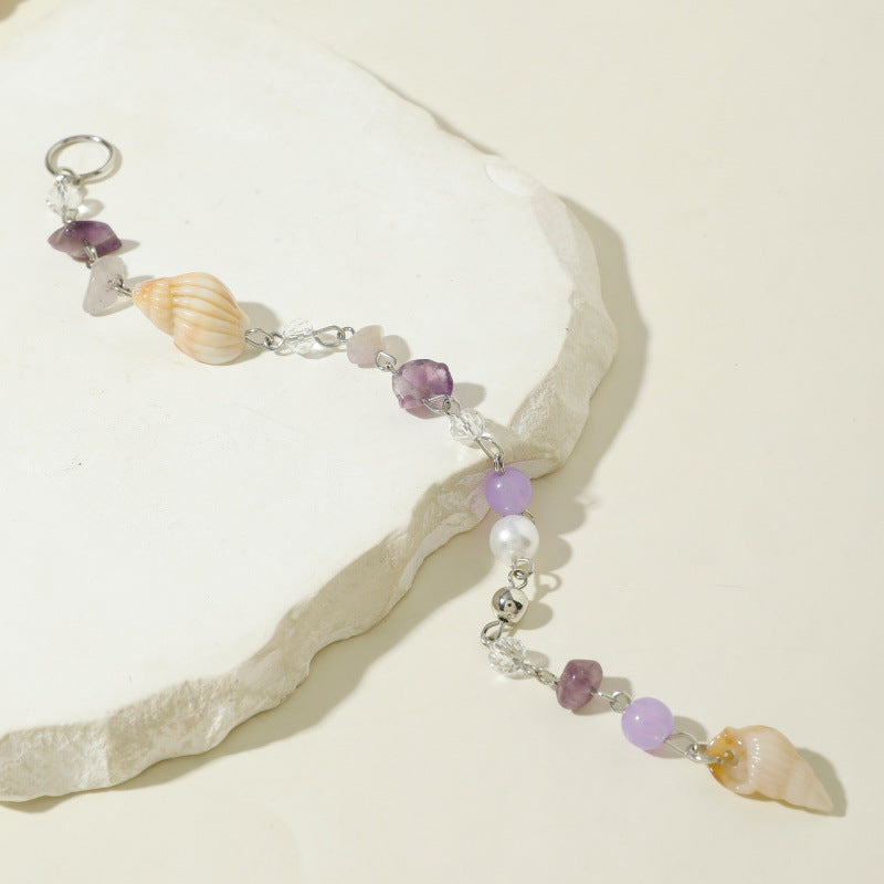 Fashionable Beach Conch Shell Braided Hair Ornament