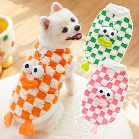 Autumn And Winter Pet Dog And Cat Clothes