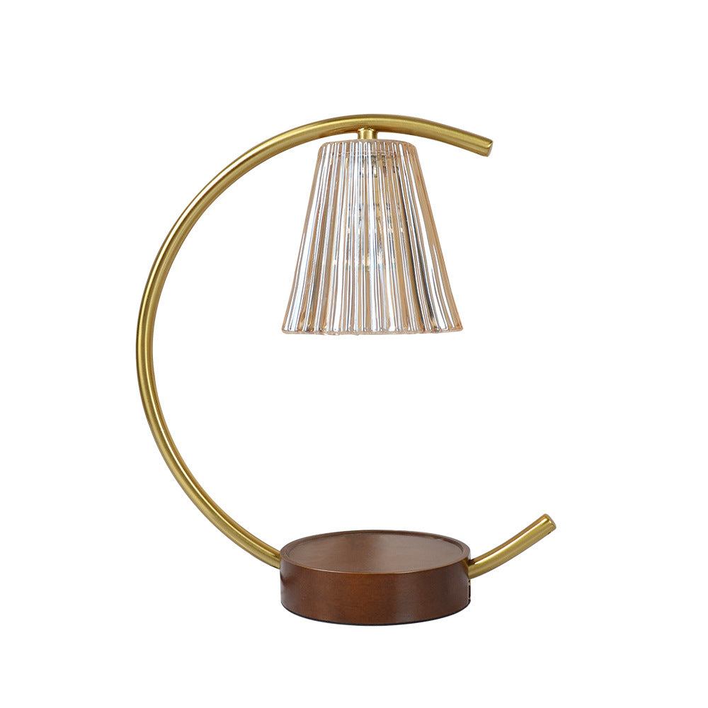 Portable Retro Bedside Wax Melting Lamp For Home Use
