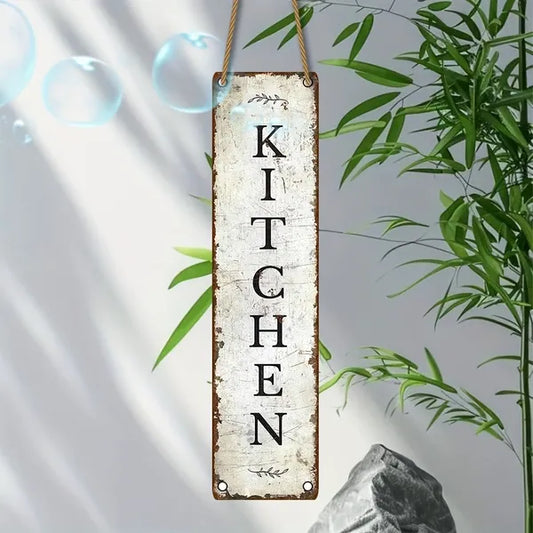 CIFbuy Vintage Wooden Hanging Sign Farmhouse Kitchen Dining Wall Decor Home Wall Art Easy Install Sturdy - TikTok, Temu Pick-up Service