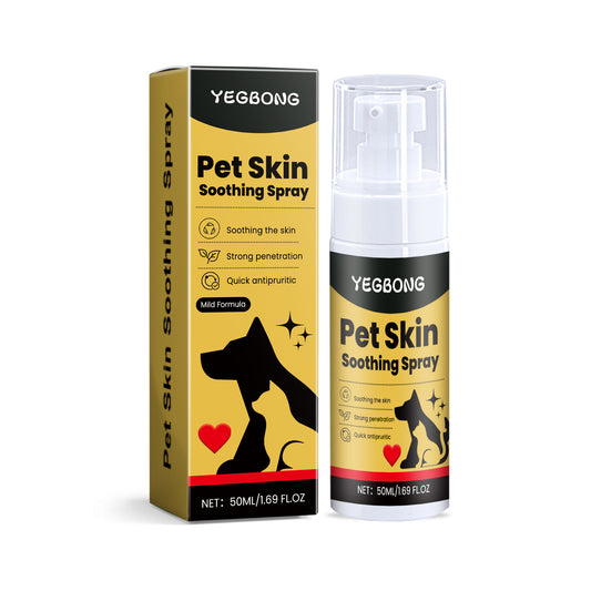 Yegbong Pet Skin Care Spray Gentle Ingredients Relieve Skin Discomfort In Pets External Use Care Spray