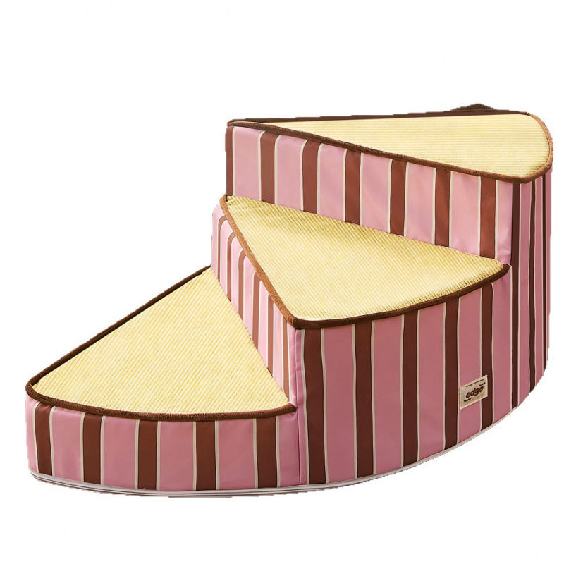 Non-slip, Removable And Washable Small Sponge Rotating Pet Ladder