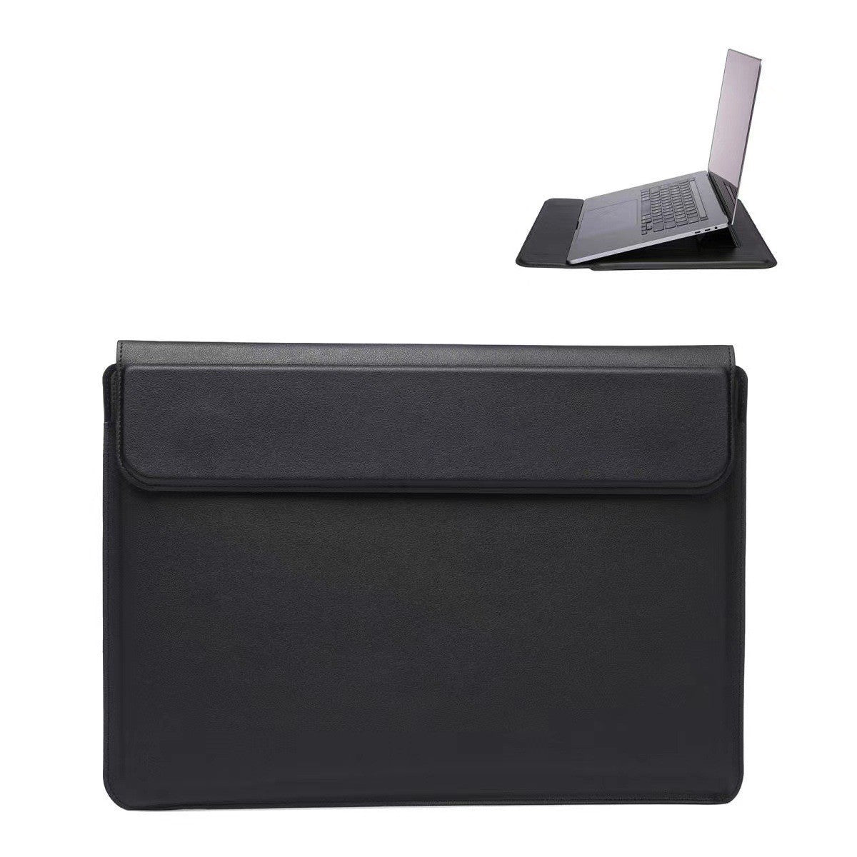 Laptop Sleeve With Built-in Bracket For Cooling Suitable For Slim And Lightweight Business Laptops