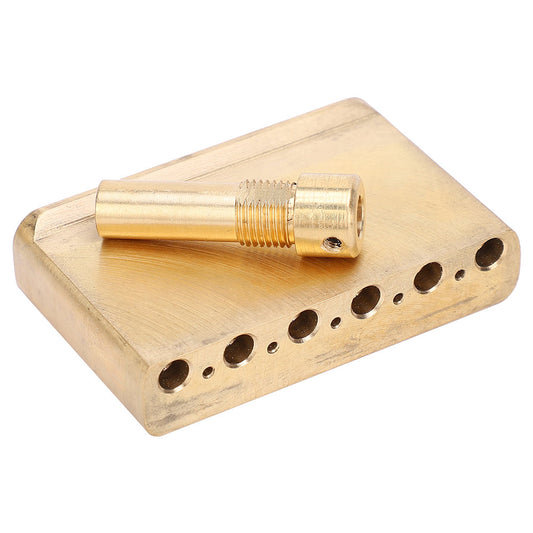 Brass Tremolo Block With Shake Base 63mm For Fender/SQ/CV Guitar Bridge Accessories