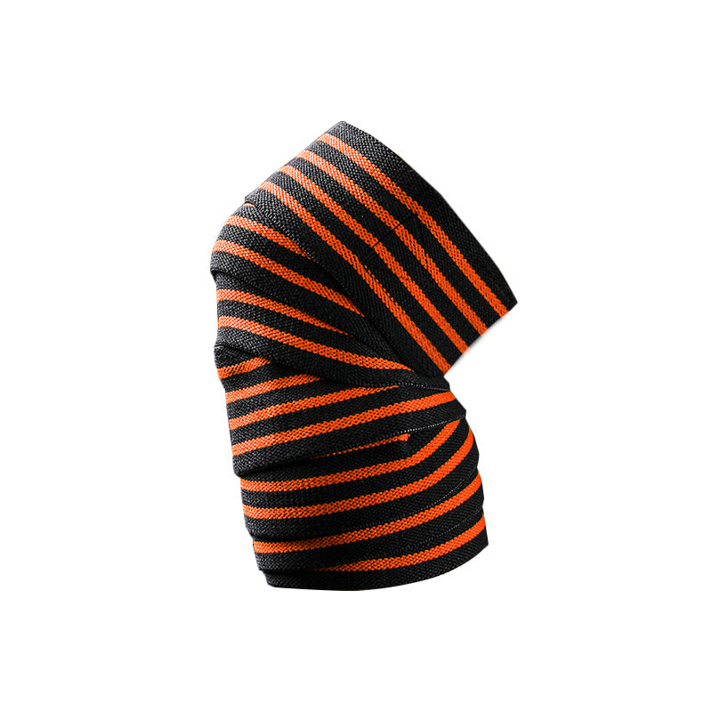 Men's Sports Fitness Knee Brace Squat Elastic Bandaging Tape