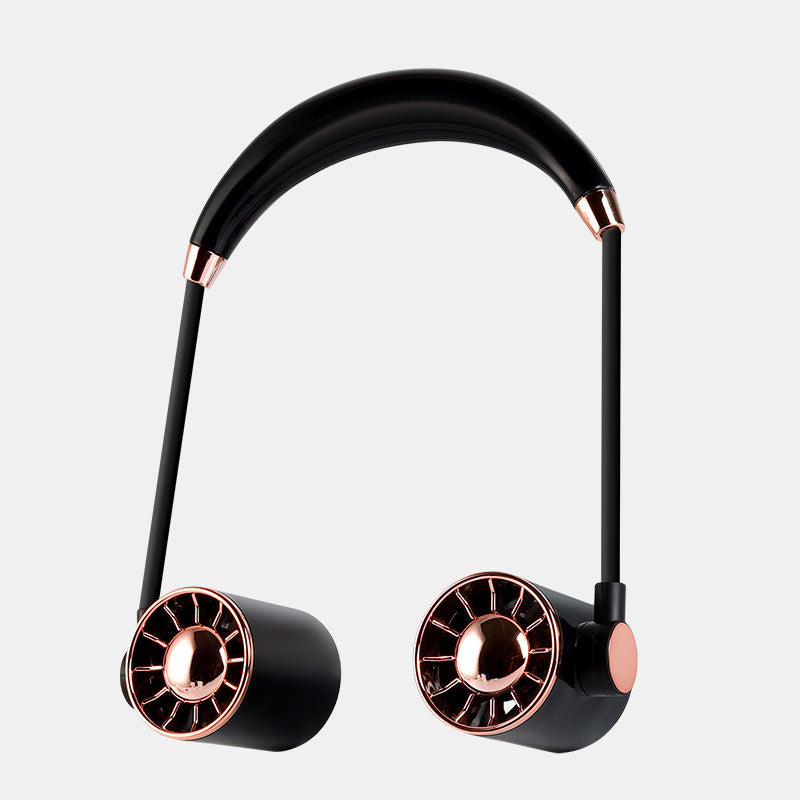 KP-F08 Best-Selling Portable Neck Fan Hands Free Quiet Long Battery Life Powerful Airflow In Stock Now