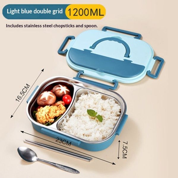 304 Stainless Steel Airtight And Food-safe Bento Box