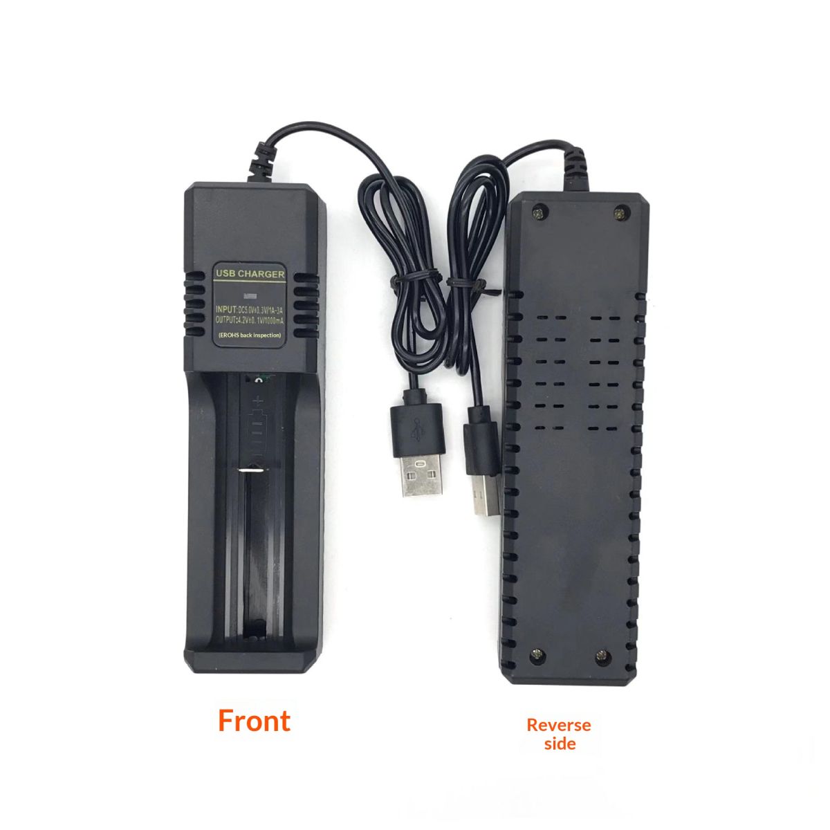 Single-slot Single-battery USB Smart Lithium Battery Charger