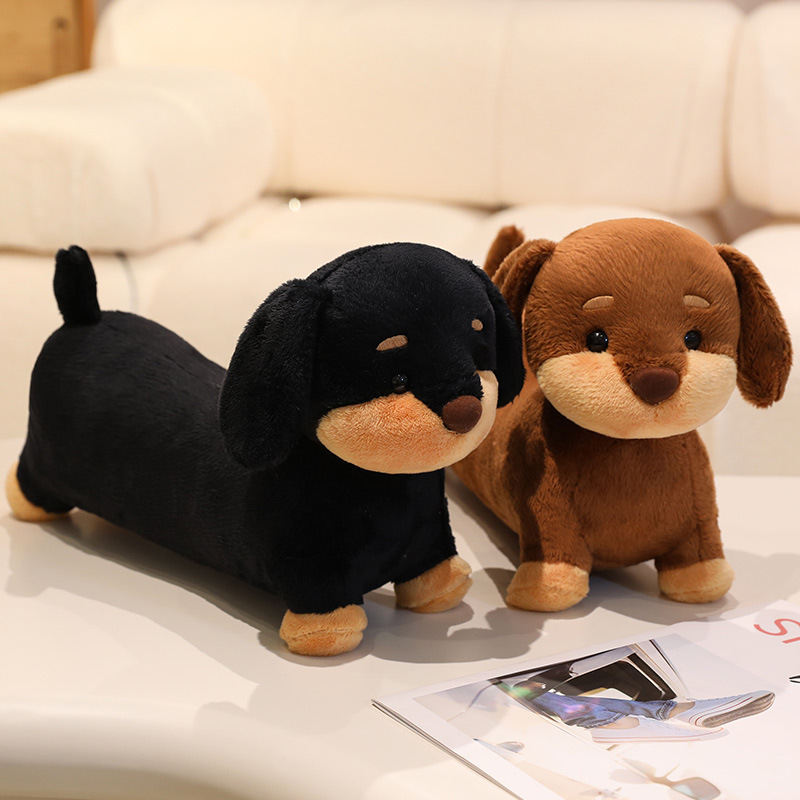 Cute Plush Sausage Puppy Doll Pillow Creative Gift Toys